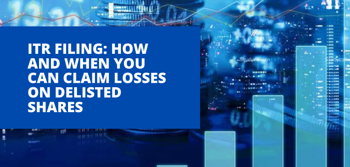ITR Filing: How and when you can claim losses on delisted shares