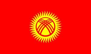 Flag of Kyrgyzstan