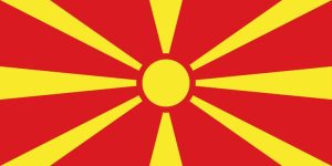 Flag of North Macedonia